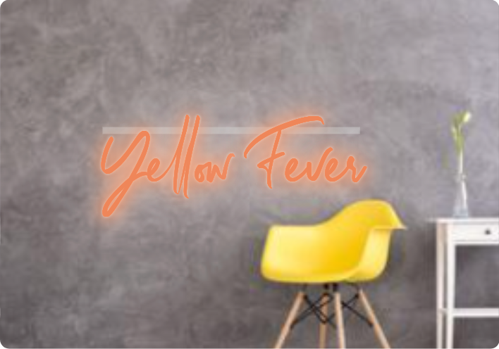Custom text: Yellow Fever